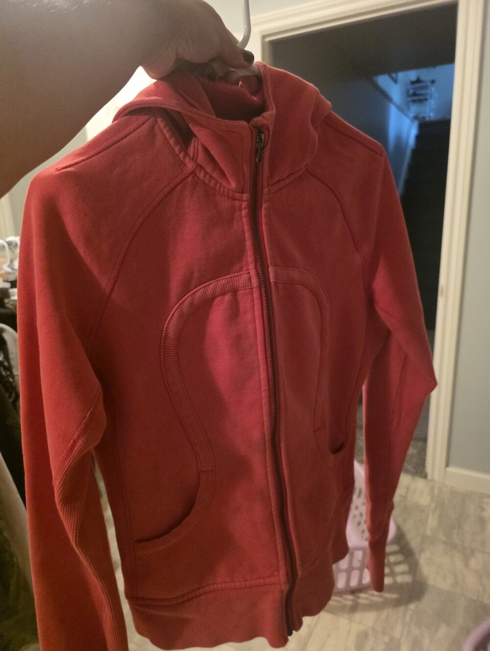 Lululemon scuba hoodie confirm size during live